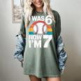 I Was 6 Now Im 7 Baseball Birthday Age 7 Women's Comfort Colors T-Shirt Berry I Was 6 Now Im 7 Baseball Birthday Age 7 Women's Comfort Colors T-Shirt Berry