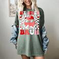 6 7 Bruh Six Seven Valentine Heart Baseball Women's Comfort Colors T-Shirt Berry