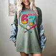 I Was 6 Now Im 7 Ice Cream Drip Baseball For Men Women Kids Women's Comfort Colors T-Shirt Berry