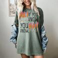 6 7 If You Know You Know Baseball Ice Cream Dip Women's Comfort Colors T-Shirt Berry