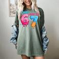 I Was 6 Now I'm 7 Meme Six Seven Baseball 7th Birthday Women's Comfort Colors T-Shirt Berry I Was 6 Now I'm 7 Meme Six Seven Baseball 7th Birthday Women's Comfort Colors T-Shirt Berry