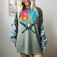 67 Baseball Meme Cool Drip Number 67 Player Or 67th Birthday Women's Comfort Colors T-Shirt Berry 67 Baseball Meme Cool Drip Number 67 Player Or 67th Birthday Women's Comfort Colors T-Shirt Berry