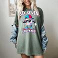 67 Meme Six Seven Bruh Baseball Ice Cream Drip Women's Comfort Colors T-Shirt Berry