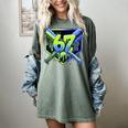 Awesome 67 Baseball Drip Effect Baseball 6-7 Meme Graphic Premium Tri-Blend Women's Comfort Colors T-Shirt Berry