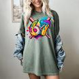 Banana Baseball 67 Ice Cream Drip Meme Women's Comfort Colors T-Shirt Berry