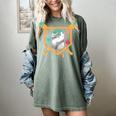 Baseball 8 Year Old Ice Cream Drip 8th Birthday Boy Number 8 Women's Comfort Colors T-Shirt Berry