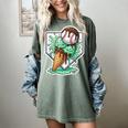 Baseball Boys Ice Cream Drip Baseball Boys Youth Mint Choco Women's Comfort Colors T-Shirt Berry