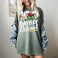 Baseball Dinosaur 100 Days Of School Kids Theme Women's Comfort Colors T-Shirt Berry