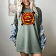 Baseball Drip Angry Lava Slime Ball Graphic Women's Comfort Colors T-Shirt Berry