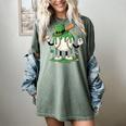 Baseball Drip Ice Cream Boys Kids Shamrock St Patricks Day Women's Comfort Colors T-Shirt Berry