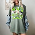 Baseball Drip Ice Cream Shamrock Irish St Patricks Men Women's Comfort Colors T-Shirt Berry