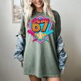 Baseball Drip Jersey Number 67 For Players & 67th Birthday Premium Tri-Blend Women's Comfort Colors T-Shirt Berry Baseball Drip Jersey Number 67 For Players & 67th Birthday Premium Tri-Blend Women's Comfort Colors T-Shirt Berry