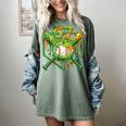 Baseball Drip St Patricks Day Boys Baseball St Patricks Day Women's Comfort Colors T-Shirt Berry