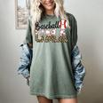 Baseball Gma Women BallPark Gma Baseball Mom Mother's Day Women's Comfort Colors T-Shirt Berry