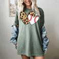 Baseball Heart Leopard Heart Sport Baseball Mom Women's Comfort Colors T-Shirt Berry Baseball Heart Leopard Heart Sport Baseball Mom Women's Comfort Colors T-Shirt Berry