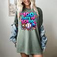 Baseball Ice Cream Drip 100 Days Of School Student Teacher Women's Comfort Colors T-Shirt Berry Baseball Ice Cream Drip 100 Days Of School Student Teacher Women's Comfort Colors T-Shirt Berry