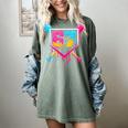 Baseball Ice Cream Drip 67 Meme Six Seven 67th Birthday Women's Comfort Colors T-Shirt Berry Baseball Ice Cream Drip 67 Meme Six Seven 67th Birthday Women's Comfort Colors T-Shirt Berry