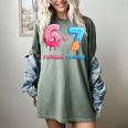 Baseball Ice Cream Drip 67 Official Teenager 13th Birthday Women's Comfort Colors T-Shirt Berry