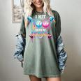 Baseball Ice Cream Drip I Hit 100 Days Of School Boys Kids Women's Comfort Colors T-Shirt Berry