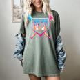 Baseball Ice Cream Drip Number 67 Player 67th Birthday Women's Comfort Colors T-Shirt Berry Baseball Ice Cream Drip Number 67 Player 67th Birthday Women's Comfort Colors T-Shirt Berry