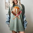 Baseball Ice Cream Drip Style Melting Ice Cream Youth Teen Women's Comfort Colors T-Shirt Berry