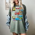 Baseball Ice Cream Drip Vehicles Youth Baseball Drip Women's Comfort Colors T-Shirt Berry
