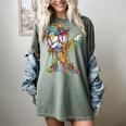 Baseball Ice Cream Dripping Dabbing Baseball Drip Women's Comfort Colors T-Shirt Berry Baseball Ice Cream Dripping Dabbing Baseball Drip Women's Comfort Colors T-Shirt Berry