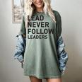 Baseball Lead Never Follow Leaders Team Captain Leadership Premium Tri-Blend Women's Comfort Colors T-Shirt Berry