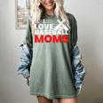 Baseball I Love Baseball Moms Women's Comfort Colors T-Shirt Berry