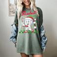 Baseball Mama Christmas Santa Hat Xmas Softball Mom Women's Comfort Colors T-Shirt Berry Baseball Mama Christmas Santa Hat Xmas Softball Mom Women's Comfort Colors T-Shirt Berry