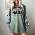 Baseball Mama Lets Go Boys Mother Baseball Mom Women's Comfort Colors T-Shirt Berry