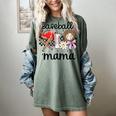 Baseball Mama Baseball Mom Cute T-Ball Mom Ballpark Mom Women's Comfort Colors T-Shirt Berry