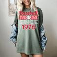 Baseball Mom Since 1976 Women's Comfort Colors T-Shirt Berry