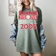 Baseball Mom Since 2005 Women's Comfort Colors T-Shirt Berry Baseball Mom Since 2005 Women's Comfort Colors T-Shirt Berry