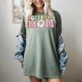 Baseball Mom Bleached Messy Bun Game Day Women's Comfort Colors T-Shirt Berry Baseball Mom Bleached Messy Bun Game Day Women's Comfort Colors T-Shirt Berry