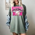 BASEBALL MOM BREAST CANCER RIBBON PINK SPORTS MOM Women's Comfort Colors T-Shirt Berry BASEBALL MOM BREAST CANCER RIBBON PINK SPORTS MOM Women's Comfort Colors T-Shirt Berry
