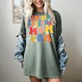 In My Baseball Mom Era Cute Mommy Groovy Women's Comfort Colors T-Shirt Berry