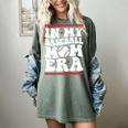 In My Baseball Mom Era Groovy Baseball Mom Team Mother's Day Women's Comfort Colors T-Shirt Berry