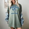 In My Baseball Mom Era Retro Game Day Mama Groovy Season Raglan Baseball Tee Women's Comfort Colors T-Shirt Berry