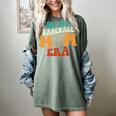 In My Baseball Mom Era Baseball Retro Groovy Mom Women's Comfort Colors T-Shirt Berry In My Baseball Mom Era Baseball Retro Groovy Mom Women's Comfort Colors T-Shirt Berry