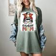 Baseball Mom Game Day Messy Bun Leopard Mother's Day Women's Comfort Colors T-Shirt Berry Baseball Mom Game Day Messy Bun Leopard Mother's Day Women's Comfort Colors T-Shirt Berry