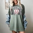 Baseball Mom Heart Sports Mom Women's Comfort Colors T-Shirt Berry Baseball Mom Heart Sports Mom Women's Comfort Colors T-Shirt Berry