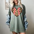 Baseball Mom Leopard Heart Valentine Day Mother Day Women's Comfort Colors T-Shirt Berry Baseball Mom Leopard Heart Valentine Day Mother Day Women's Comfort Colors T-Shirt Berry