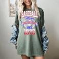 Baseball Mom Loud & Proud Since 1972 Women's Comfort Colors T-Shirt Berry