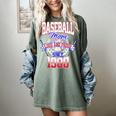 Baseball Mom Loud & Proud Since 1980 Women's Comfort Colors T-Shirt Berry