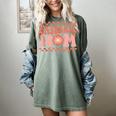 Baseball Mom Baseball Player Mama Women Groovy Women's Comfort Colors T-Shirt Berry