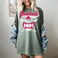 Baseball Mom Raglan Baseball Tee Women's Comfort Colors T-Shirt Berry