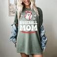 Baseball Mom Shirt Mama Women Baseball Shirt For Women's Comfort Colors T-Shirt Berry