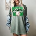 Baseball Mom Sports Green Women's Comfort Colors T-Shirt Berry Baseball Mom Sports Green Women's Comfort Colors T-Shirt Berry