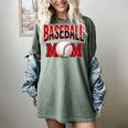 Baseball Mom Sports Red Women's Comfort Colors T-Shirt Berry Baseball Mom Sports Red Women's Comfort Colors T-Shirt Berry